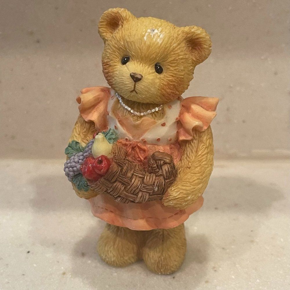 Cherished Teddies: Barbara "Giving Thanks For Our Family"
